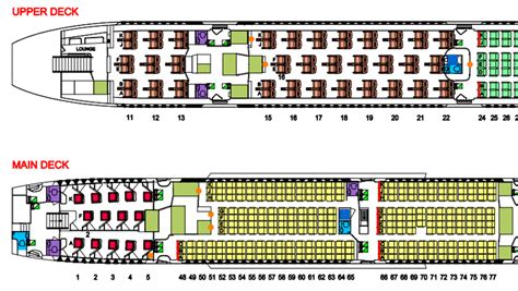 18 Qantas A380 800 Business Class Seat Map