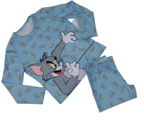 Kit Pijamas Adultos Tom E Jerry 2 Conjuntos Elo7