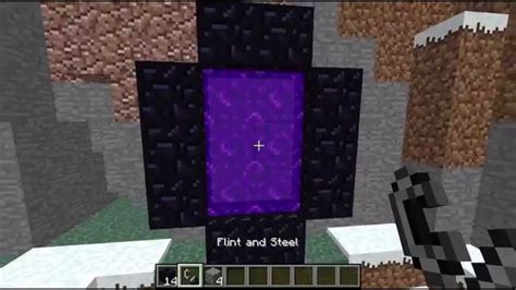 (Minecraft Crafting Guide): Nether Portal - YouTube
