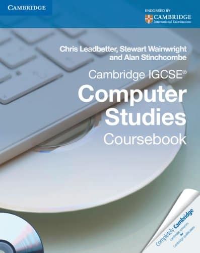 A level past papers, questions by topic & model answers for maths, biology, chemistry & physics. Cambridge IGCSE Computer science Coursebook PDF | Free ...