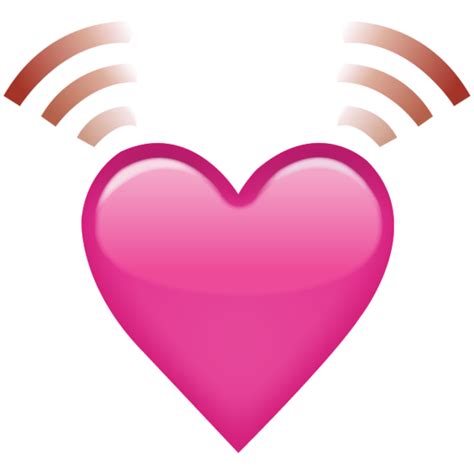 Download Beating Pink Heart Emoji Icon Emoji Island