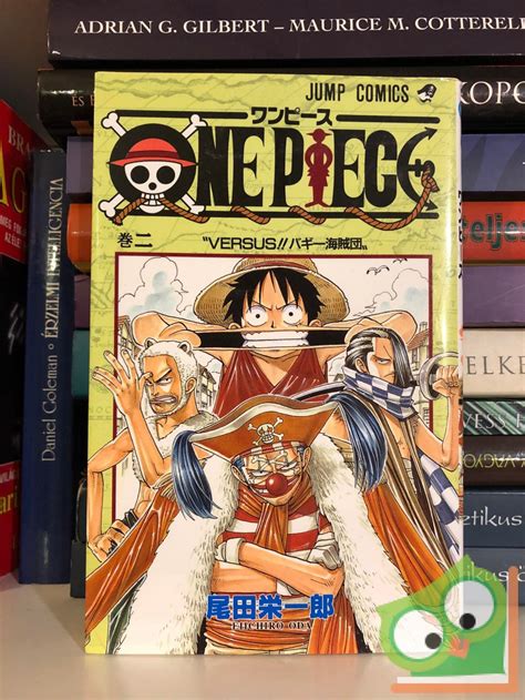 Eiichiro Oda One Piece Vol Jap N Nyelv Manga Antikv