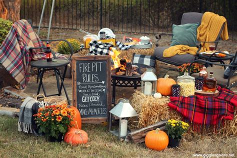 5 Ideas To Host A Fall Backyard Bonfire Party Giggles Galore