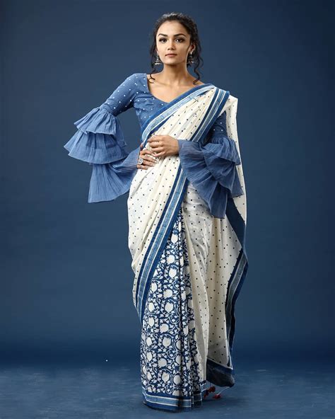 20 Cotton Blouse Designs Catalogue For Cotton Saree Buy Lehenga Choli Online