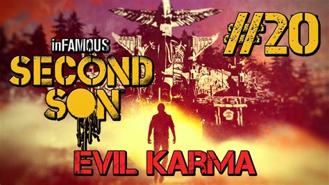 Infamous Second Son Part 20 Evil Karma Evil Ending Youtube