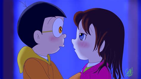 My Nobita Shizuka Ship Fanart They Were 16 And Inside An Au Rdoraemon