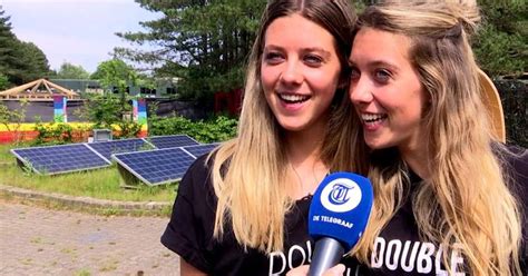 Sexy Utopia Tweeling Wil Alles Voor Zichzelf Video Telegraafnl