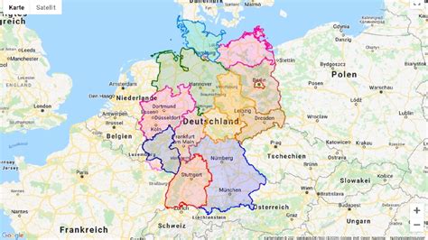 Google Fotos Karte Deutschlandkarte