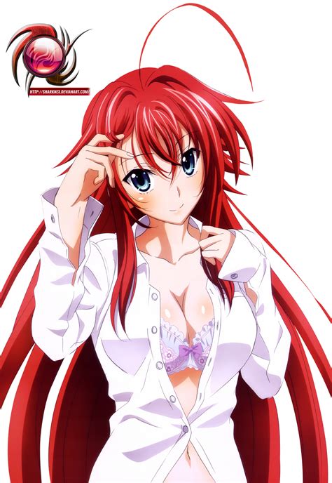 Highschool Dxd Rias Sexy Render By Sharknex On Deviantart