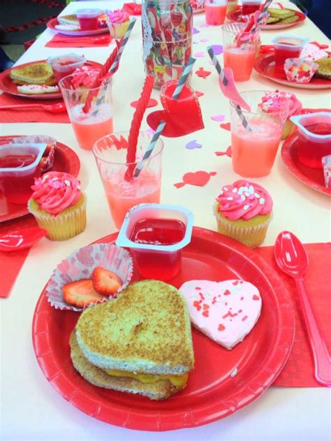 Kindergarten Valentines Party Valentines Party Food Kindergarten