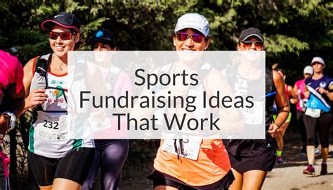 10 Best Sports Fundraising Ideas That Work Donorbox
