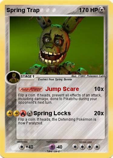 Pokémon Spring Trap 189 189 Jump Scare My Pokemon Card