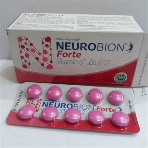 neurobion forte vitamin b complex perstrip 10 tab shopee philippines