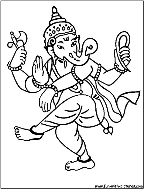 Yoga coloring pages are a great way to focus on your practice, when you're not practicing. Lord Ganesha Coloring Pages Diwali Sheets Pictures 221397 ...