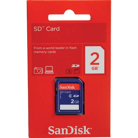 Please check out if it is locked or unlocked on the left side. SanDisk 2GB Standard SD Card SDSDB-2048-P36 B&H Photo Video