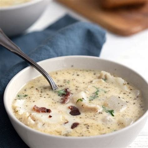 It is found in the north atlantic ocean and associated seas where it is an important species for fisheries. Keto Haddock Chowder - Keto Seafood Chowder Paleo Leap ...