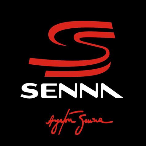 Senna Logo Ayrton Senna Ayrton Corrida De F1