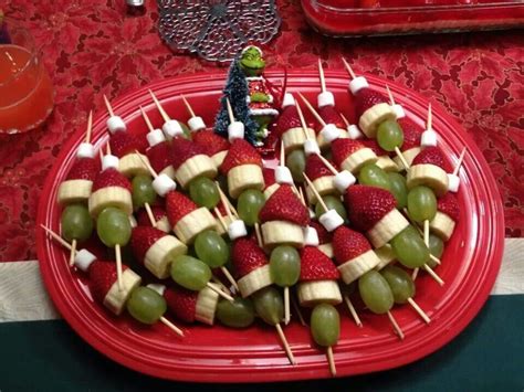 But they're always so complicated and come out looking instant delight! Grinch appetizer. Easy, fun. | Holidays | Pinterest
