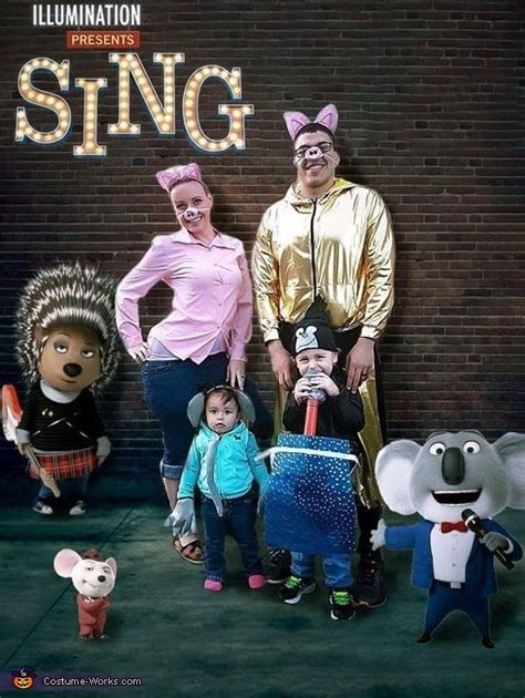 Sing Characters Halloween Costume Contest At Costume