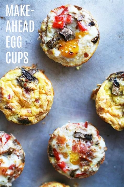 Make Ahead Breakfast Egg Cups Recipe