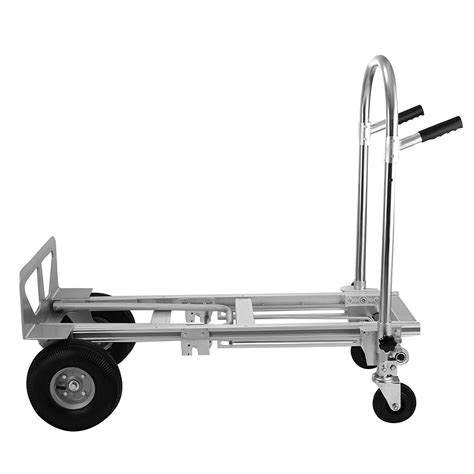 Aluminum Hand Truck Dolly In Heavy Duty Lbs Capacity Pneumatic Wheels New Ebay