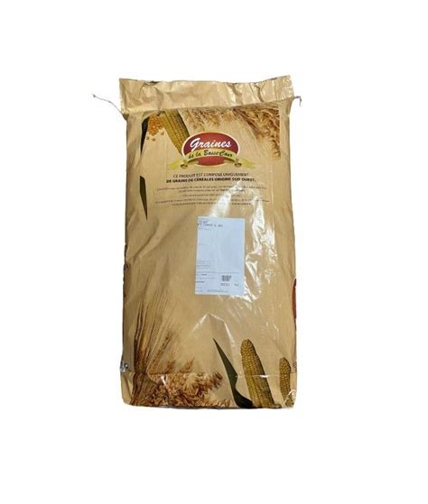 Maïs Concassé 25kg Source Nutritive Pour Une Alimentation Équilibrée De Vos Animaux