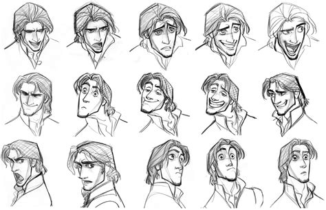 Cartoon Concept Design Tangled Sketches And Characters Part 1
