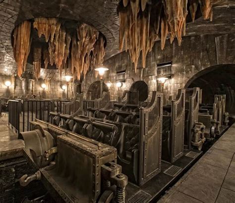 Inside Harry Potter And The Escape From Gringotts As Universal