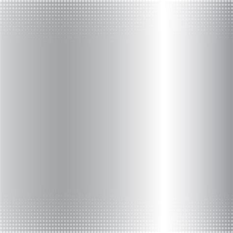 Abstract Silver Gradient Metallic Background And Halftone Texture