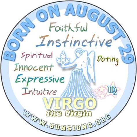 August 11, 2020 horoscope and zodiac information. August 29 Zodiac Horoscope Birthday Personality | Birthday ...