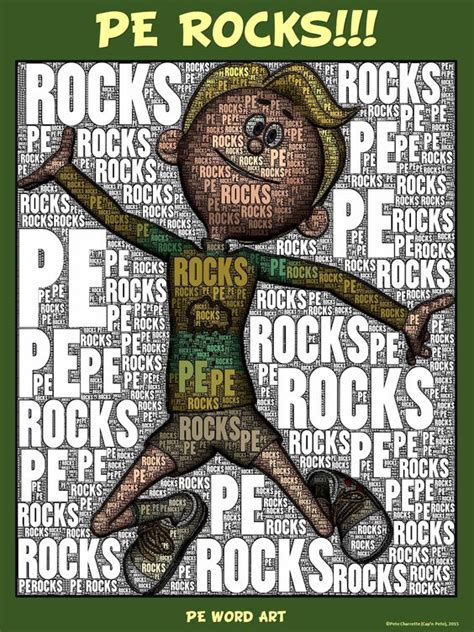 Pe Word Art Poster Pe Rocks Pinterest Words Art And Rocks