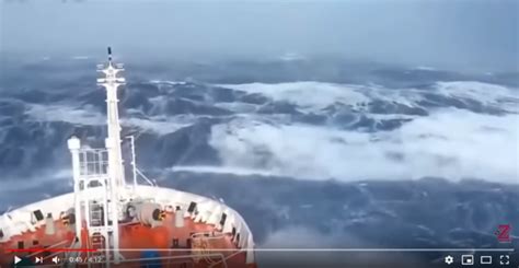 Watch Ships In Sea During Storms Safety4sea