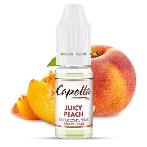 Juicy Peach Capella Flavour Concentrate Vapable