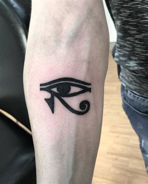 Eye of horus tattoo designs looks amazing on both men and women. Black Ink Eye of Horus Tattoo by andreavescitattoo - # ...