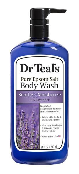 Dr Teals Pure Epsom Salt Body Wash Soothe And Sleep With Lavender Dr Teals