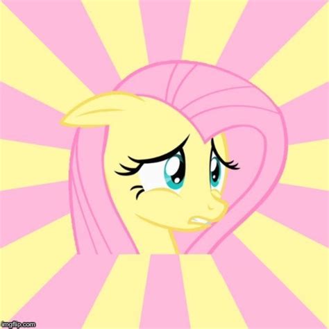 Awkward Fluttershy Blank Template Imgflip