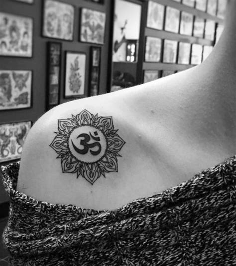 39 Spiritual Om Tattoo Designs To Know The Meaning Of Universe