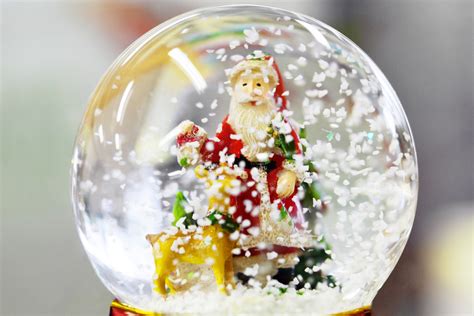 Christmas Snow Globe Free Stock Photo Public Domain Pictures