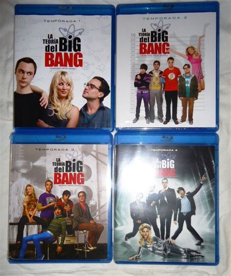 la teoria del big bang temporadas 1 2 3 4 en blu ray 279 00 en mercado libre