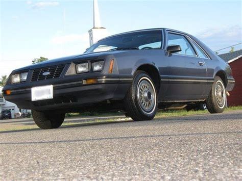 Buy Used 1984 Ford Mustang L Hatchback 38l V6 W 34k Orig Miles In