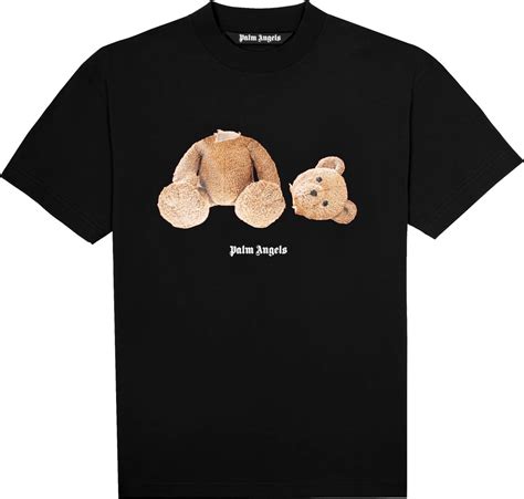Palm Angels Black Headless Teddy Bear T Shirt Inc Style