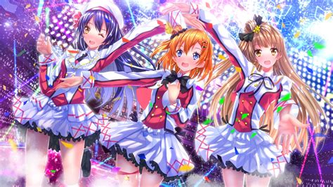 Love Live School Idol Project Characters Dance Concert Anime Girls
