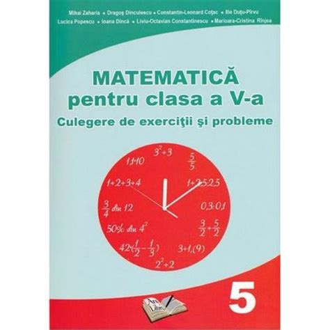 Manuale Clasa 5 Matematica Preturi Avantajoase Libraria Clb
