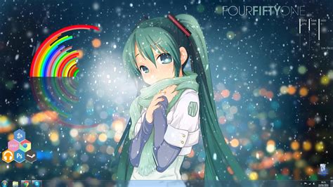 Rainmeter Anime Design V10 By Nyu Is Kawaii On Deviantart
