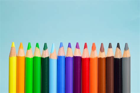 Free Images Pencil Colourful Color Colorful Colored Pencils