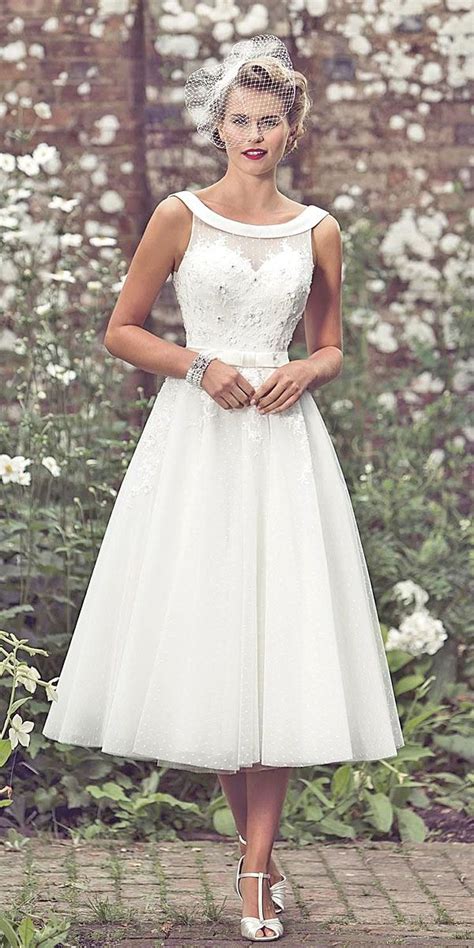 Tea Length Wedding Dresses That Are Gorgeous For 2021 Short Wedding