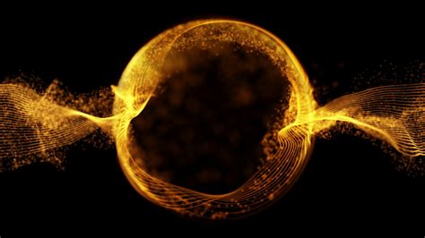 Ring Of Light Particles Version 2 Stock Motion Graphics Sbv