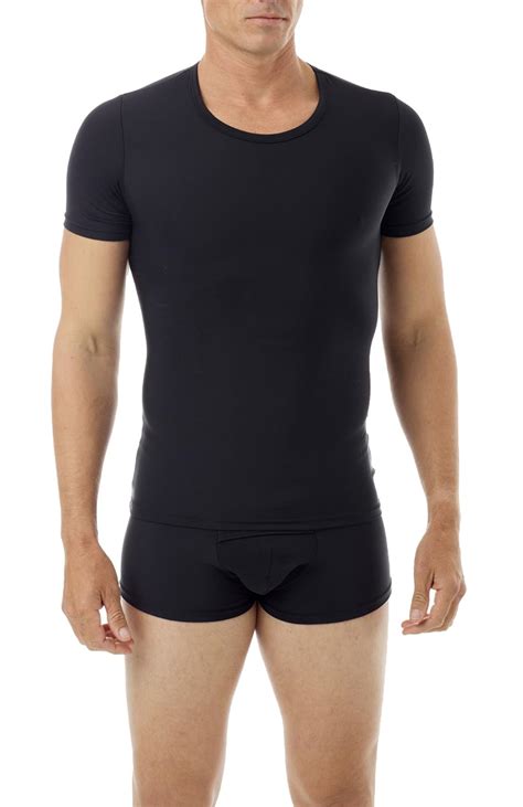 Underworks Mens Extreme Gynecomastia Chest Binder Girdle T Shirt 998