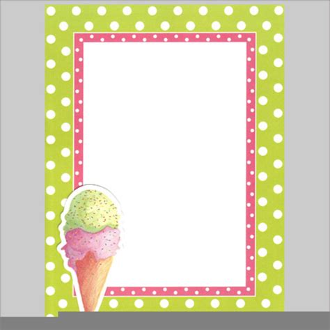 Free Clipart Ice Cream Borders Free Images At Clker Com Vector Clip