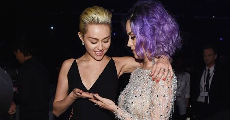 Miley Cyrus Says She Inspired Katy Perrys ‘i Kissed A Girl